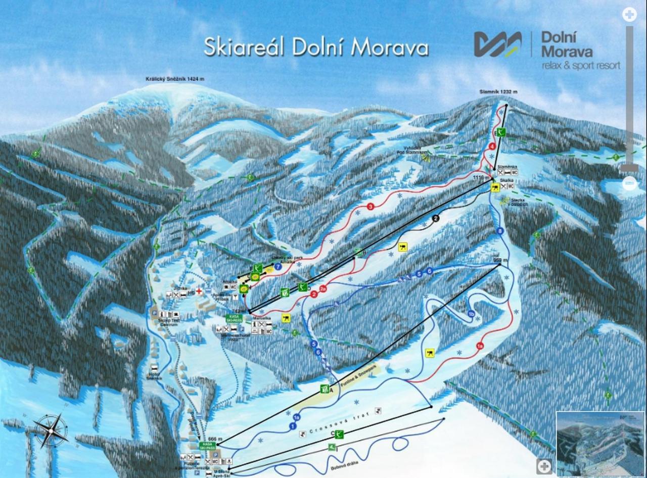 Modry Apartman Dolní Morava المظهر الخارجي الصورة